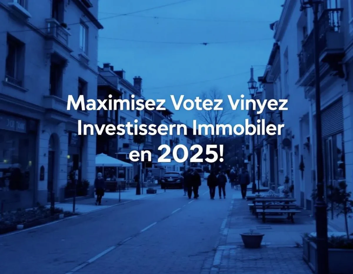 Voyez Grand: Maximisez Votre Investissement Immobilier en 2025!