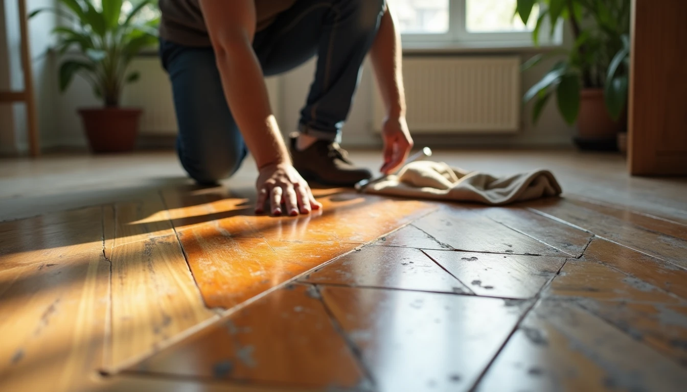Rénover un vieux parquet sans poncer - Astuces pro rapides