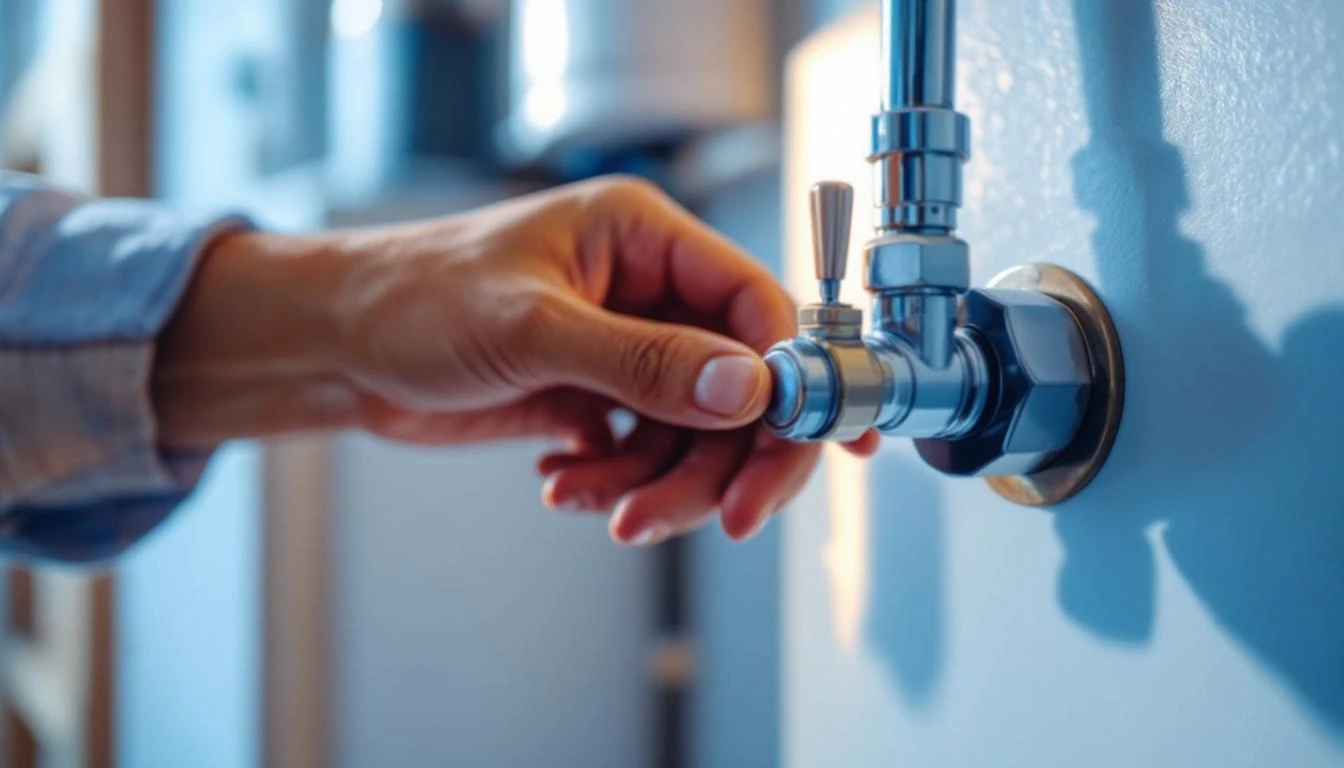 Comment couper arrivée d'eau chauffe-eau en 3 étapes simples