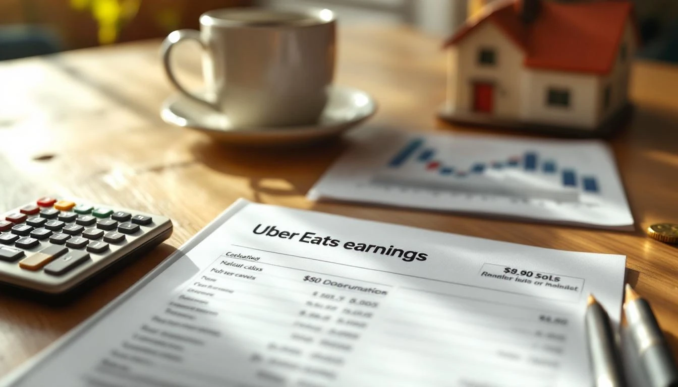 Salaires Uber Eats : combien faut-il gagner pour son crédit immo